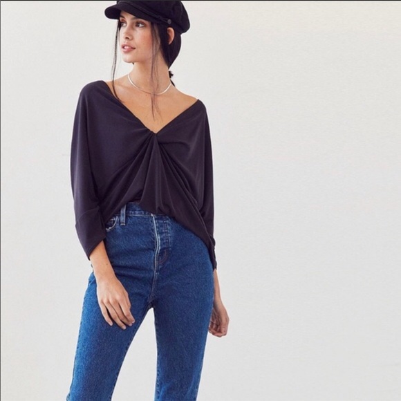 silence + noise Tops - silence + noise twist top top